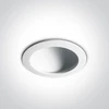 16W LED įleidžiamas šviestuvas, baltas, 4000K, 10116FD/W/C