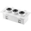 16W LED įleidžiamas šviestuvas SIDER, baltas, CCT