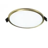 16W LED įmontuojama panelė, bronzos sp. korpusu, 3000K