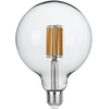 16W LED lemputė, skaidri, E27, 6500K