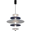 16W LED pakabinamas šviestuvas AZUL, mėlynos/pilkos/juodos sp., 3000K, 4322300