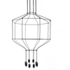 16W LED pakabinamas šviestuvas FLUSSO 8, juodas, 3000K