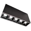 Lubinis šviestuvas 16W LED paviršinis šviestuvas ADEN, juodas, 3000K, 4287400