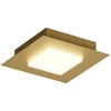 Lubinis šviestuvas 16W LED paviršinis šviestuvas TATAMI, matinės aukso sp., 3000/4000/6500K