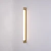 16W LED sieninis šviestuvas LINEO, aukso sp., 2700/3000K, dimeriuojamas, IP44, A4008170ODP