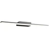 17,25W LED sieninis šviestuvas BARRIO, juodas, 4000K, IP44, 01-2504