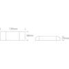 1,75-7,8W LED maitinimo šaltinis, 350-700mA, DALI/PUSH, IP20, 89007AL