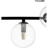 17W LED + 10xG9 pakabinamas šviestuvas ALURE LINE TWIN 120, juodas, 3000K, lemputės parduodamos atskirai