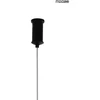 17W LED pakabinamas šviestuvas OCTO 5, juodas, 3000K