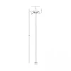 17W LED pastatomas lauko šviestuvas, juodas, 3000K, IP65, E405