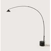 17W LED pastatomas šviestuvas HINOO, juodas, 2700K, dimeriuojamas