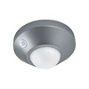 1,7W LED paviršinis šviestuvas NIGHTLUX, sidabro sp., 4000K, su baterija ir judesio davikliu