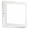 Lubinis šviestuvas 17W LED paviršinis šviestuvas UNIVERSAL SQUARE, baltas, 2700K, 342597