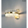 17W LED sieninis šviestuvas SATURNUS WALL, aukso sp., 3000K