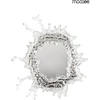 17W LED sieninis šviestuvas SPLASH L, sidabro sp., 3000K