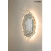 17W LED sieninis šviestuvas SPLASH M, sidabro sp., 3000K