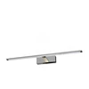 Sieninis šviestuvas 17W LED sieninis veidrodžio šviestuvas MENORCA, chromo sp., 3000/4000K, dimeriuojamas, IP44, A3730371CDP