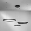 180W LED pakabinamas šviestuvas AKROBAT, juodas, CCT