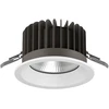18,4W įleidžiamas šviestuvas BERYL NEW LED COMPACT O-2, baltas, 3000K, IP44