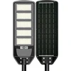 18W LED gatvės šviestuvas su saulės baterija, juodas, 6000K