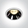 18W LED įleidžiamas šviestuvas, baltas, 3000K, 10118DC/W/W