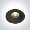 18W LED įleidžiamas šviestuvas, juodas, 3000/3500/4000K, 10118DX/B/V