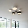 18W LED lubinis šviestuvas ALIS, juodas, 2700/4000K, IP44, P3998170N