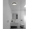 18W LED lubinis šviestuvas DINS, matinės juodos sp., 2700/3000/4000K, dimeriuojamas, IP44, P0395172NLDT