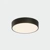 18W LED lubinis šviestuvas DINS, matinės juodos sp., 2700/3000/4000K, dimeriuojamas, IP44, P0395172NLDP