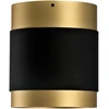 18W LED lubinis šviestuvas LUX, juodos/aukso sp., 4000K, dimeriuojamas, P3989110ONDT