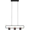 18W LED pakabinamas šviestuvas BLINK 3, juodos/vario sp., 3000K