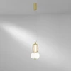18W LED pakabinamas šviestuvas TOTEM, aukso sp., 3000K