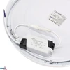 18W LED paviršinė panelė TALAR SLR, balta, 3000K