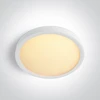 Lubinis šviestuvas 18W LED paviršinis šviestuvas, baltos sp., 2800/3300/4000K, 230mm, UGR19, 62020BU/W/V