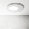 Lubinis šviestuvas Ideal Lux 18W LED paviršinis šviestuvas IRIDE, baltas, 3000K, dimeriuojamas, 312491