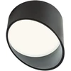 Lubinis šviestuvas 18W LED paviršinis šviestuvas UTO, matinės juodos sp., 3000K, 01-1630
