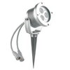 18W LED prožektorius IRIDE, sidabro sp., 6000K, dimeriuojamas, IP65