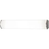 Sieninis šviestuvas 18W LED sieninis veidrodžio šviestuvas ALDO, chromo/baltos sp., 3000/4000K, IP44, A3432170C