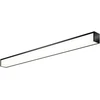 Sieninis šviestuvas 18W LED sieninis veidrodžio šviestuvas TAVI, juodas, 3000/4000K, IP44, A3850070N