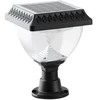 1,8W LED sodo šviestuvas, juodas, 3000-6000K, IP54, su saulės baterija, dimeriuojamas, valdomas nuotoliu