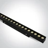 18W LED šviestuvas į magnetines sistemas MINI/MIDI, juodas, 3000/4000K, 48V, 50°, 42112BAL/B/V