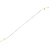 18W LED šviestuvas, montuojamas į NOVO bėgelį, baltas, 48V, 3000K, IP65, 02/1202-2