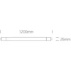 18W LED T8 lempa, 6000K, 9018L/D
