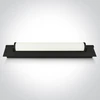 Sieninis šviestuvas 18W LED veidrodžio šviestuvas, juodas, 3000/4000/5000K, IP44, 38118K/B/V