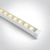 18W/m lanksti LED juosta, 24V, 3000K, IP65, 5m ritė, 7890/W