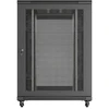 Lanberg pastatoma rack spintelė 19" 22U 800x1200 juodos perforuotos durys