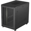 Lanberg pastatoma rack spintelė 19" 22U 800x1200 juodos perforuotos durys