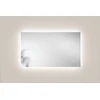 Sieninis šviestuvas 19,5W LED šviestuvas - veidrodis HALO, sidabro sp., CCT, dimeriuojamas, IP44