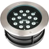 19W LED įleidžiamas lauko šviestuvas RUNA 4, juodu korpusu, 3000K, IP67