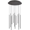 19W LED pakabinamas šviestuvas FILO, juodas, 2700K, 341095